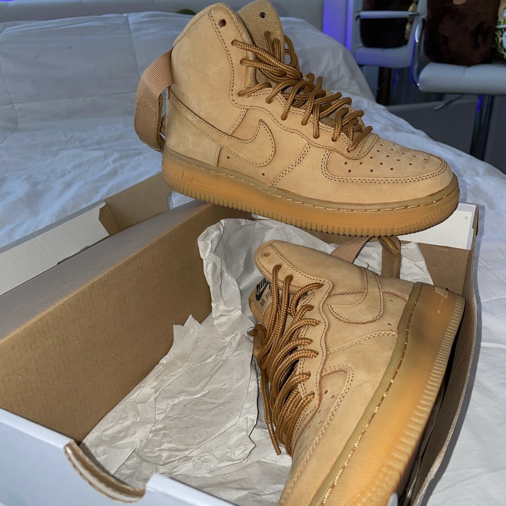 Nike Air Force 1 Hightop “Wheats”